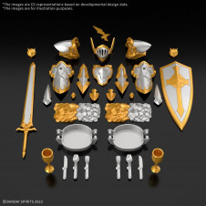 Accesorio maqueta bandai 30mf item shop 6 gold silver option
