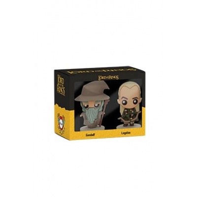 Set 2 figuras sd toys pokis el señor de los anillos gandalf y legolas
