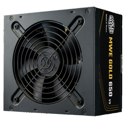 FUENTE ALIMENTACION COOLER MASTER MWE GOLD 650 V3 650W ATX 3.1 NON MODULLAR (MPE-6502-ACAAG-3BEU)