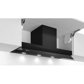 Campana decorativa integrable Balay 3BD997GN, 90 cm, 749 m3/h, clase B, negro