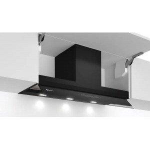 Campana decorativa integrable Balay 3BD997GN, 90 cm, 749 m3/h, clase B, negro