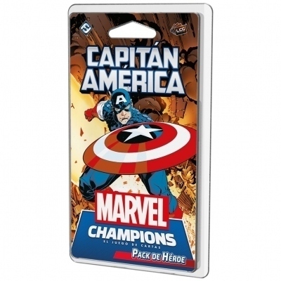 Juego de mesa marvel champions capitan america pegi 14