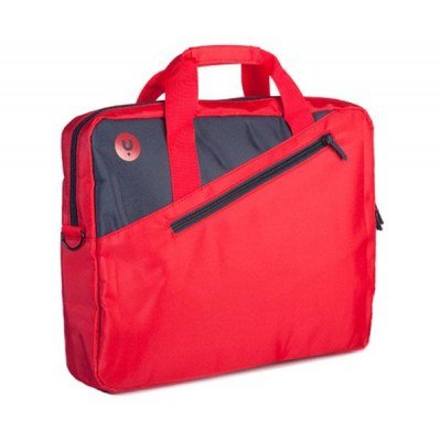Maletín Monray Ginger para Portátiles hasta 15.6/ Cinta para Trolley/ Rojo