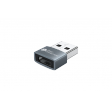 Alcasa USB-AD203 cambiador de género para cable USB-A USB-C Gris