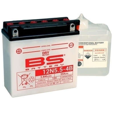 Batería BS Battery BS 12N5.5-4B 310531