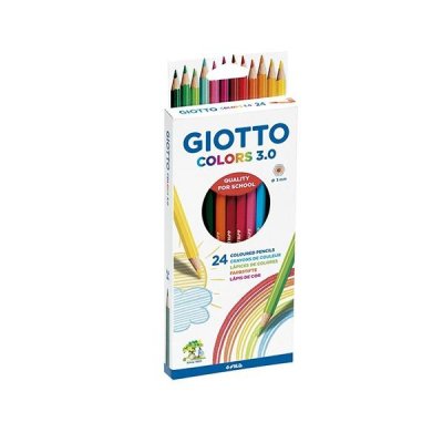 GIOTTO C.24 LAPICES ACUARELABLES COLORS AQUARELL COLORES SURTIDOS