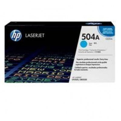 Toner hp 504a ce251a cian 7000 paginas cm3530 - cp3525