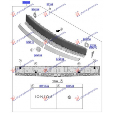 TAIL LAMP CENTER LED (O)