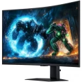 Monitor gaming Samsung Odyssey G7 G75F S37FG750EU, 37 pulgadas, 4K UHD, VA, 165 Hz, 1 ms, curvo, altura regulable, VESA DisplayHDR 600, HDMI, negro - imagen 4