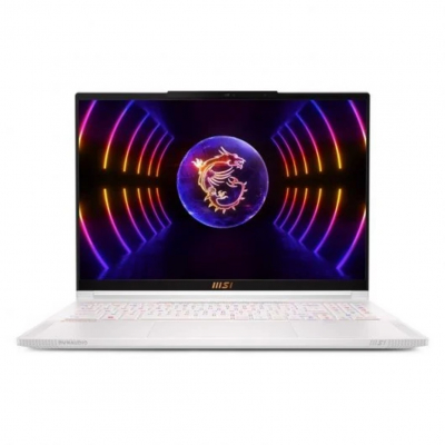 Portatil msi stealth 16 studio a13vf - 041xes blanco i7 - 13700h - 16gb - ssd 1tb - rtx 4060 8gb - 16pulgadas qhd+ - freedos