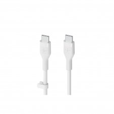 Belkin BOOSTâ??CHARGE Flex cable USB 3 m USB 2.0 USB C Blanco