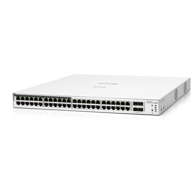 Aruba Networking Aruba Instant On 1830 48G 24p Class4 PoE 4SFP 370W Gestionado L2 Gigabit Ethernet (10/100/1000) Energía sobre Ethernet (PoE) 1U
