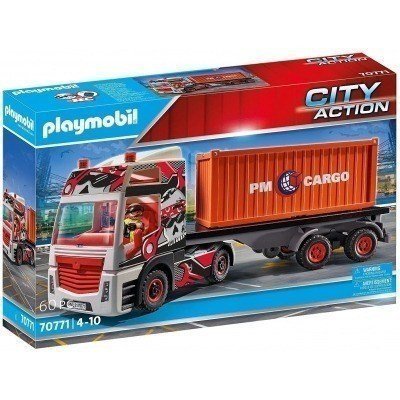 Playmobil camion con remolque