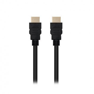 Cable hdmi 1.4 tipo a a hdmi tipo a nanocable 1.5m - macho - macho - alta velocidad - 4k - 10gbps - negro