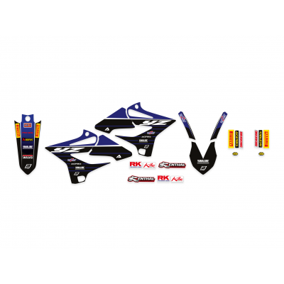 Kit de gráficos Blackbird Racing Replica Team Yamaha 2019/2020 BLACKBIRD RACING 8244R10