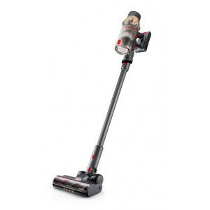 Aspirador escoba vertical inalámbrico Flama ProForce 60 1645FL, 400W, 29.6V, 600 ml, autonomía 60 min, 5 accesorios, filtro DualHepa, gris