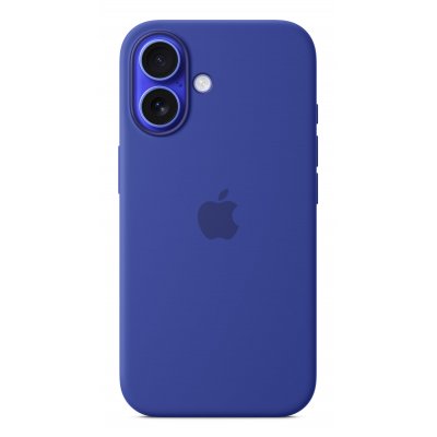 Funda de silicona con MagSafe para el iPhone 16 - Azul ultramar