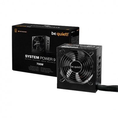 Fuente de alimentacion atx 700w be quiet! system power 9 cm bn303 80+ bronce - semi modular