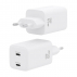 Aisens - Cargador Gan 65W, 2Xusb-C Pd3.0 Qc4.0, Blanco