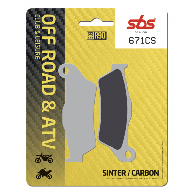 CS Carbon Brake pad SBS 671CS
