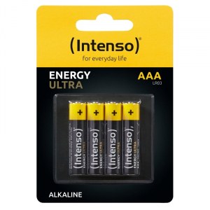 Pila Alcalina Intenso energy ultra AAALR03 Pack-4