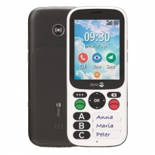 Telefono movil doro 780x black - white - 2.8pulgadas - 4g - blanco y negro