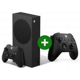 Consola Microsoft Xbox Series S Carbon + Mando