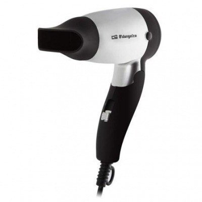 Secador Orbegozo SE-1200/ 1200W/ Negro y Plata