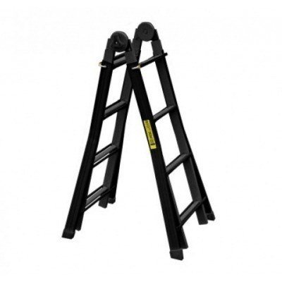 ESCALERA MULTIPOSICIÓN 2 TRAMOS 7+7 PELDAÑOS