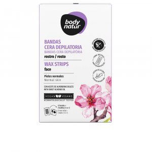 BANDAS cera depilatorias rostro 12 u