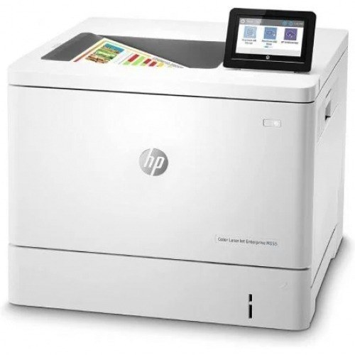 Impresora Láser Color HP LaserJet Enterprise M555DN Dúplex/ Blanca