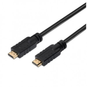 Aisens Cable Hdmi Alta Velocidad / Hec Con Repetidor A/M-A/M Negro 15M