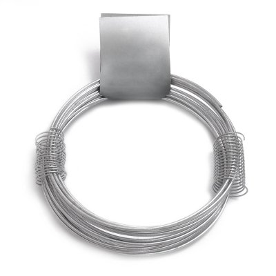 Alambre zincado n° 10, 205 gr, calibre 1,50 mm x 15 m
