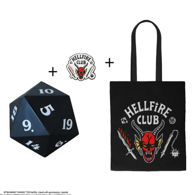 Pack regalo stranger things hellfire club