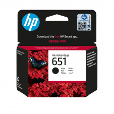 HP 651 Black Original Ink Advantage Cartridge