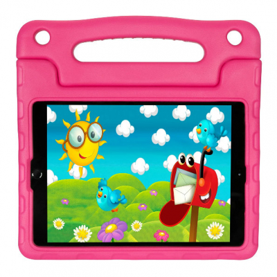 Funda tablet targus safeport kids 10 -2pulgadas ipad antimicrobiana rosa
