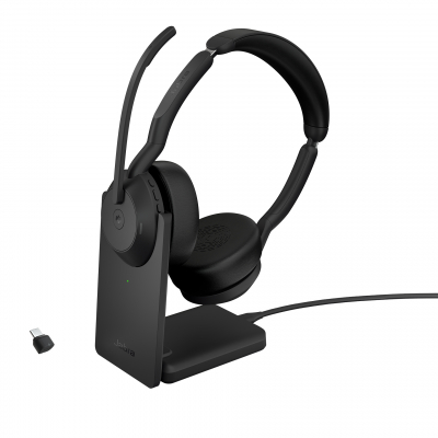 25599-999-889 auricular y casco Auriculares Inalámbrico y alámbrico Diadema Oficina/Centro de llamadas Bluetooth Base de carga Negro