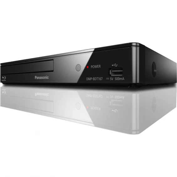 Reproductor Blu-Ray Panasonic DMP-BDT167AG, Full HD 3D, HDMI, USB, LAN, negro - imagen 6