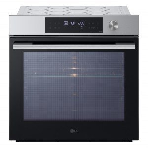 Horno multifunción LG WSED7613S, 60 x 60 cm, Instaview, pirolítico, Blue EasyClean, abatible, 15 funciones, clase A+, 76 litros, acero inox