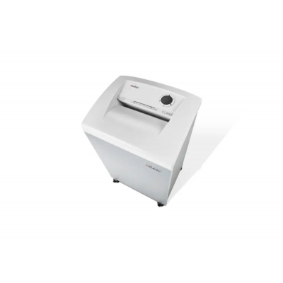 Dahle 306 Team Destructora de Papel Manual Corte en Particulas P-3 - Destruye hasta 20 Hojas - Papelera de 60L - Ruedas Giratorias con Freno - Color Blanco