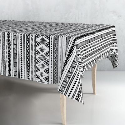 Rollo de hule blanco y negro 1,40 x 25 m