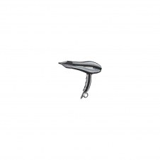 SECADOR DE PELO HAEGER PRO HAIR 2300 2300W 2 VELOCIDADES 3 TEMPERATURAS NEGRO HD-230.011B