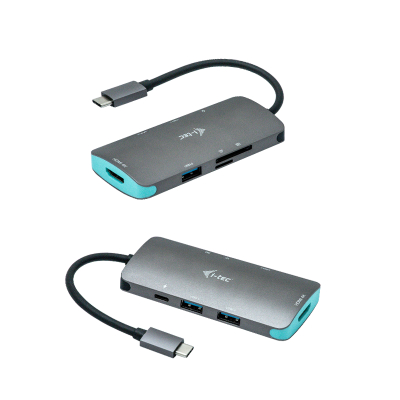 Docking station i - tec usb - c + power delivery 100w diseño nano