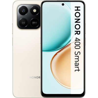 Honor 400 Smart Smartphone Pantalla 6.77 - 8GB - 256GB - Cámara Principal 108MP - Bateria 6500mAh - Color Dorado