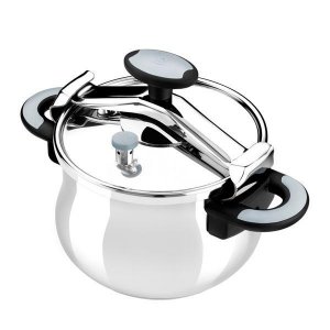 Olla a presión BRA A185501, NEW STAR CLASICA, 4 litros, inox