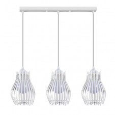 Regleta Ragusa Blanca 3xe27 Regx64x16cm