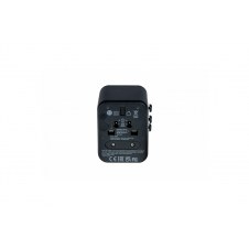 Verbatim 49544 adaptador de enchufe eléctrico Universal Negro