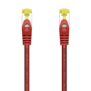 AISENS - CABLE DE RED RJ45 LSZH CAT.7 600 MHZ S/FTP PIMF AWG26, ROJO,