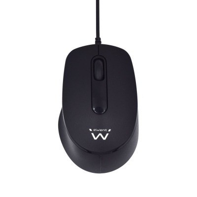 EW3159 Raton Ambidextro USB tipo A Óptico 1000 DPI