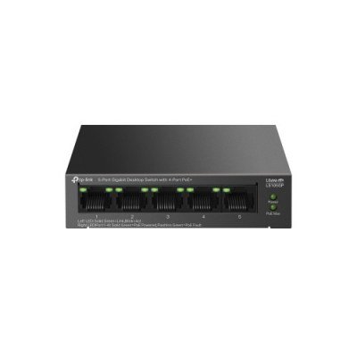 5PORT GIGABIT DSWITCH 4-PORT POE+